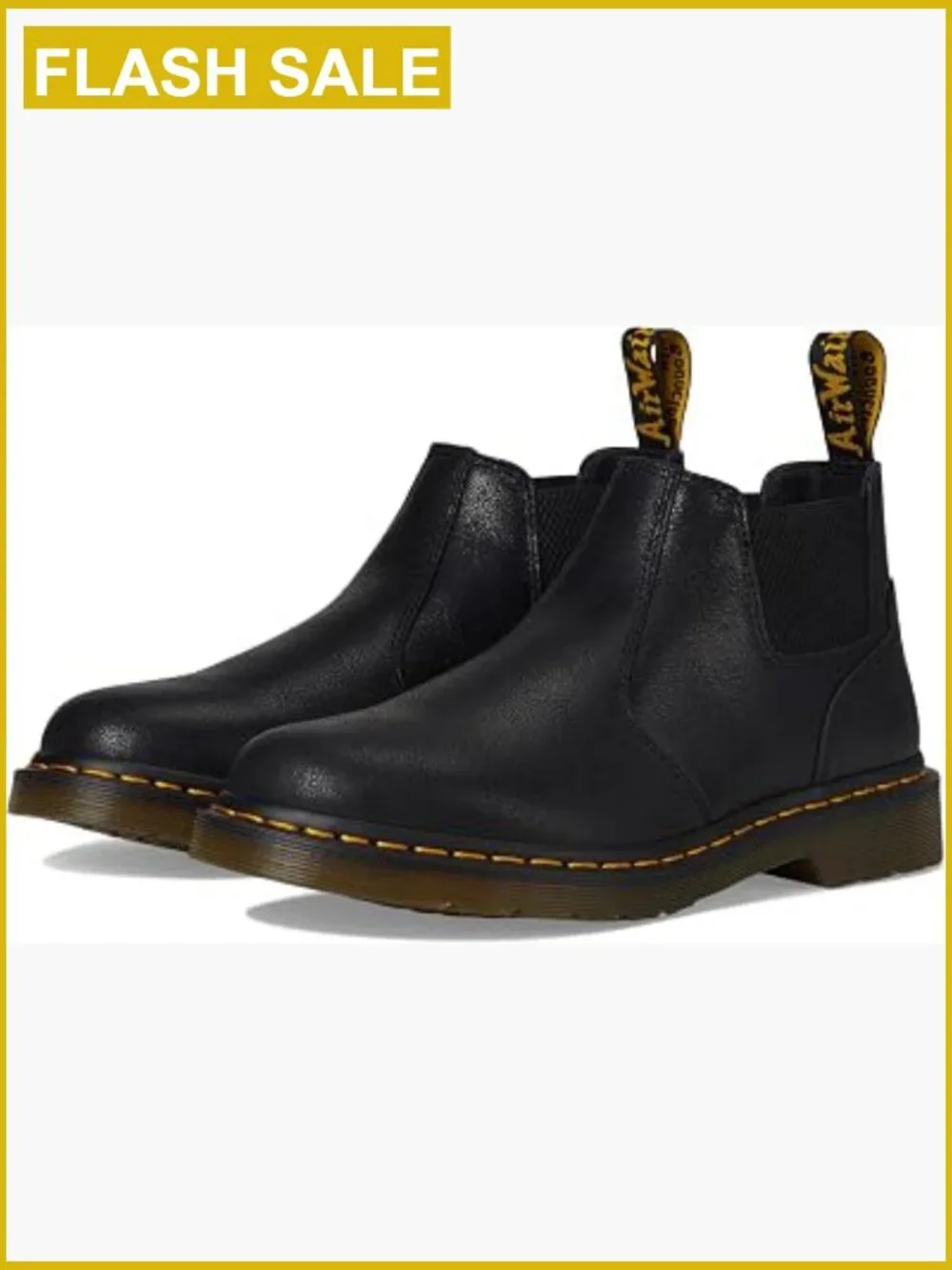 Full Grain Leather Chelsea Boots - Ankle High Slip On
